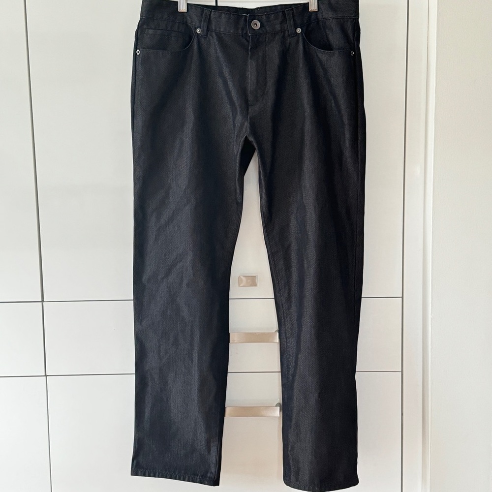Calvin Klein dark denim slim fit cotton pant